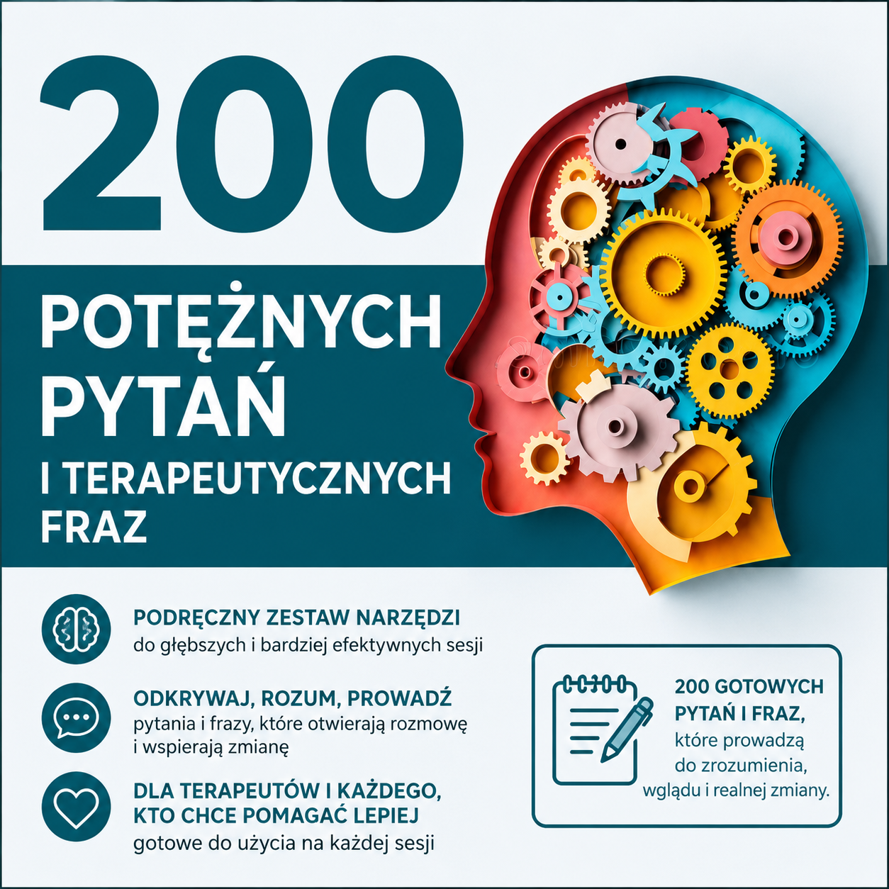 200 potężnych pytań i zwrotów terapeutycznych