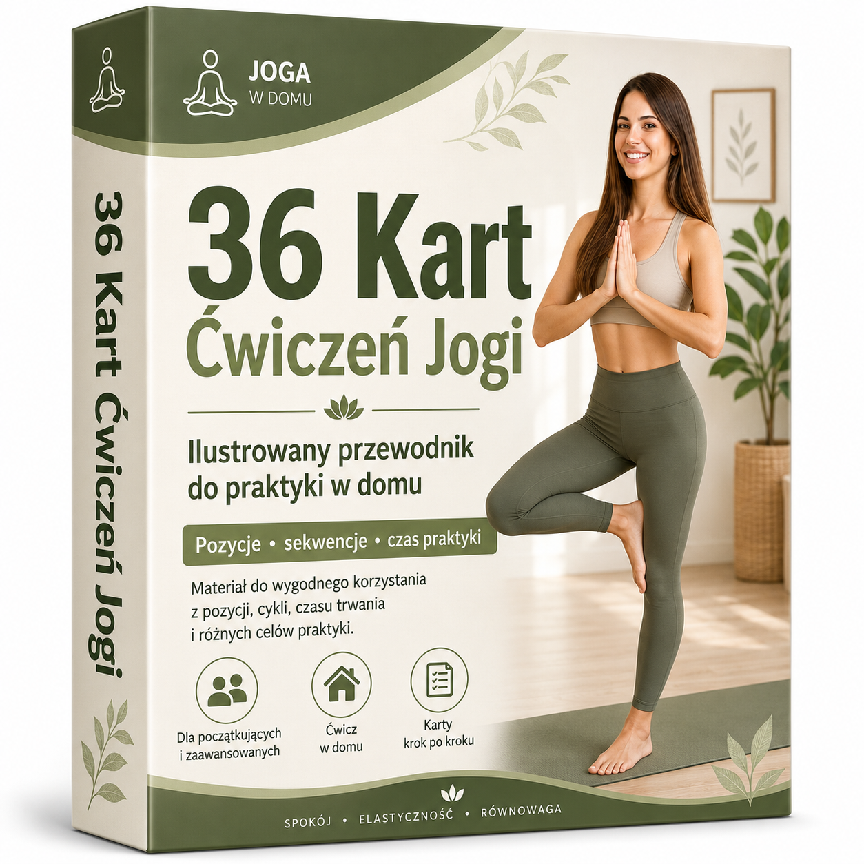 36 Kart Ćwiczeń Jogi