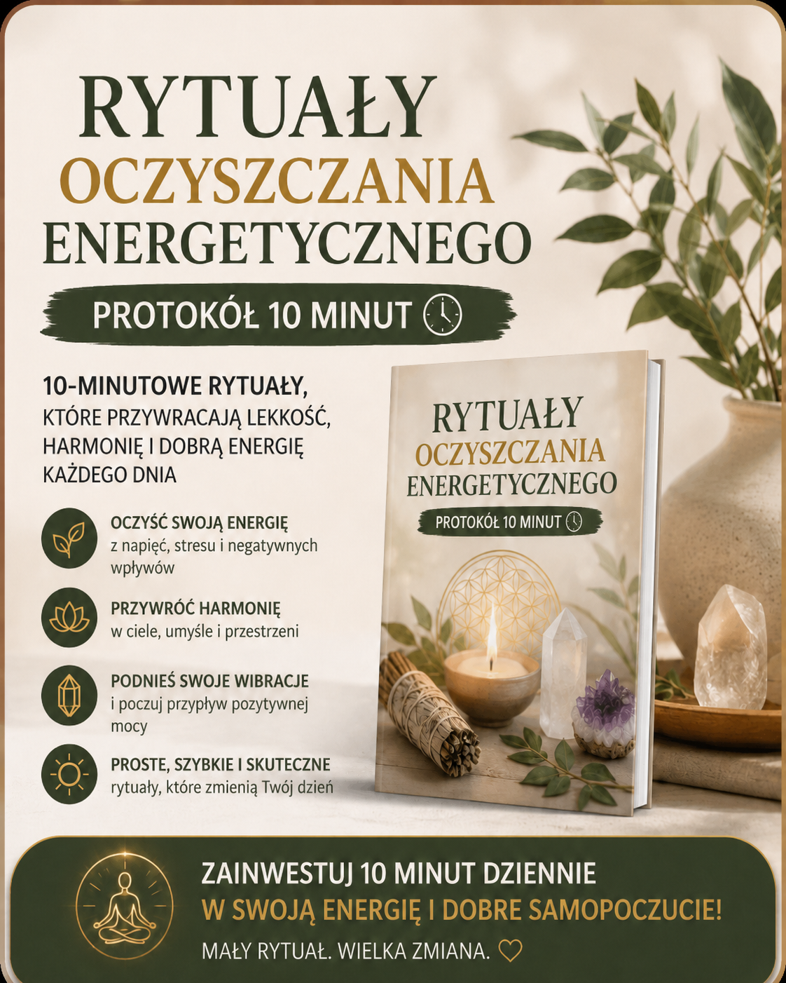 Rytuały Oczyszczania Energetycznego — Protokół 10 Minut